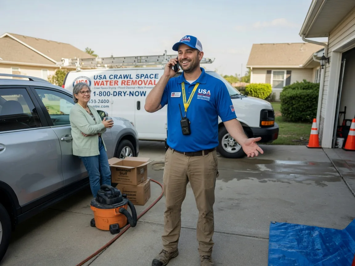 Crawl Space Water Removal Edinburg, VA FAQs